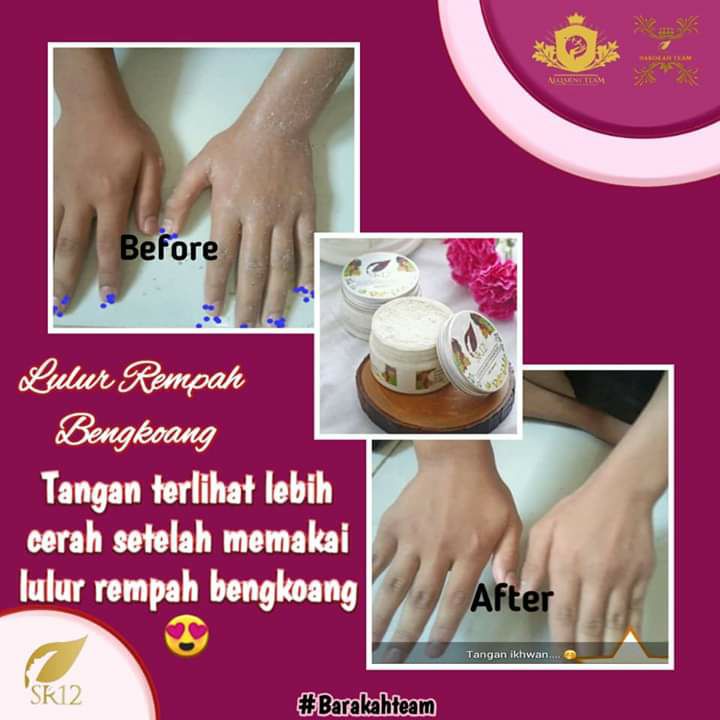 Lulur rempah bengkoang SR12