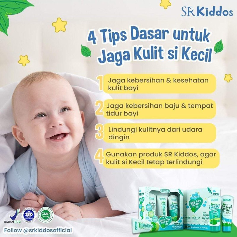 Baby Care yang bikin si Kecil dan Moms jadi semakin cinta 🥰Memiliki 3 rangkaian produk yang bisa merawat dan melindungi kulit si Kecil sepanjang hari 💖✨ Bubble Bath untuk membersihkan tubuh si Kecil dari aktivitas seharian✨ Shampoo & Conditioner untuk menutrisi rambut si Kecil ✨ Lotion Telon Bidara untuk menghangatkan tubuh si Kecil dan melindungi gigitan nyamukSi Kecil segar sepanjang hari, Moms pasti Happy 😍#SRkiddosWA/Telegram👉0821-5799-8873AGEN RESMI SR12 HERBAL SKINCARE BALIKPAPAN KAL-TIMshopee.co.id/agenresmisr12Atautokopedia.com/agenresmisr12balikpapan_Ada promo free ongkir Lo...and bisa COD juga Lo...🎉🎉🎉 Khusus wilayah Balikpapan, jika ingin langsung nyampe silahkan pakai pengiriman instant ya . GERCEEEEEEP