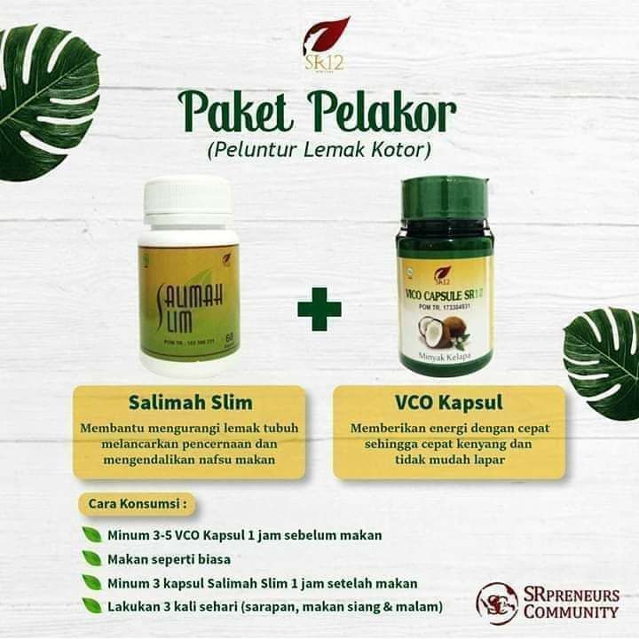 Assalamu'alaykum temans 🌿🌸 Apakah dirimu bukan tipe yang suka dibatasin ya soal makan...? Kalau iya samaan dong kita, nggak suka banget, apalagi dibatasin dg diet yg bikin kita tersiksa, ribet,      de es be ge....😅Selagi kita masih bisa makan, ya nikmati aja tapi tetap dalam bingkai yg dibenarkan dalam Agama.Alhamdulillah sekarang di pertemukan dengan Peluruh lemak kotor SR12,  tanpa ribet, tanpa diet yang menyiksa, makan seperti biasa Alhamdulillah Berat Badan tetap turun, dan Amazing nya lagi, perut yang susut duluan baru bagian berlemak yang lainnya, kulit jadi cerah sehat Alami,  keren kan??? Super duperrr kan??? SR12 githu lochhhh...Ready ya...🤩🥰🌿Paket Peluruh lemak kotor SR12🌿    (Salimah Slim SR12 + VCO SR12)Y0k kep0in sekalian order yok temans..👇  (WA/telegram : 0821-5799-8873)AGEN RESMI SR12 HERBAL SKINCARE BALIKPAPAN, KAL-TIMAssalamu'alaykum temans 🌿🌸 Apakah dirimu bukan tipe yang suka dibatasin ya soal makan...? Kalau iya samaan dong kita, nggak suka banget, apalagi dibatasin dg diet yg bikin kita tersiksa, ribet,      de es be ge....😅Selagi kita masih bisa makan, ya nikmati aja tapi tetap dalam bingkai yg dibenarkan dalam Agama.Alhamdulillah sekarang di pertemukan dengan Peluruh lemak kotor SR12,  tanpa ribet, tanpa diet yang menyiksa, makan seperti biasa Alhamdulillah Berat Badan tetap turun, dan Amazing nya lagi, perut yang susut duluan baru bagian berlemak yang lainnya, kulit jadi cerah sehat Alami,  keren kan??? Super duperrr kan??? SR12 githu lochhhh...Ready ya...🤩🥰🌿Paket Peluruh lemak kotor SR12🌿    (Salimah Slim SR12 + VCO SR12)Y0k kep0in sekalian order yok temans..👇  (WA/telegram : 0821-5799-8873)AGEN RESMI SR12 HERBAL SKINCARE BALIKPAPAN, KAL-TIM