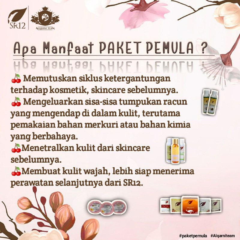 Wajah SR12 itu cerah Alami guysss..., putih nya bukan putih pucat, bukan licin meloneng 🤗 nggak ngelupas merah2🤭, wajah SR12 itu wajah Herbal alami, perawatan SR12 HERBAL SKINCARE itu mengembalikan kecantikan alami kulitmu, mengeluarkan racun-racun atau zat2 kimia berbahaya lainnya yg menumpuk di wajahmu, memutus siklus ketergantungan terhadap kosmetik sebelumnya, mencerahkan secara maksimal sesuai warna asli kulit kita.Beauty is not a dream,  Bringing back your beauty 🥰Order atau konsultasi(free):Wa/telegram 👉0821-5799-8873AGEN RESMI SR12 HERBAL SKINCARE BALIKPAPAN, KAL-TIM Insyaallah FAST RESPON 🤩🤩🤩shopee.co.id/agenresmisr12Atautokopedia.com/sr12balikpapanBisa pakai voucher free ongkir dan bisa COD juga lo GERCEEP🎉Wajah SR12 itu cerah Alami guysss..., putih nya bukan putih pucat, bukan licin meloneng 🤗 nggak ngelupas merah2🤭, wajah SR12 itu wajah Herbal alami, perawatan SR12 HERBAL SKINCARE itu mengembalikan kecantikan alami kulitmu, mengeluarkan racun-racun atau zat2 kimia berbahaya lainnya yg menumpuk di wajahmu, memutus siklus ketergantungan terhadap kosmetik sebelumnya, mencerahkan secara maksimal sesuai warna asli kulit kita.Beauty is not a dream,  Bringing back your beauty 🥰Order atau konsultasi(free):Wa/telegram 👉0821-5799-8873AGEN RESMI SR12 HERBAL SKINCARE BALIKPAPAN, KAL-TIM Insyaallah FAST RESPON 🤩🤩🤩shopee.co.id/agenresmisr12Atautokopedia.com/sr12balikpapanBisa pakai voucher free ongkir dan bisa COD juga lo GERCEEP🎉