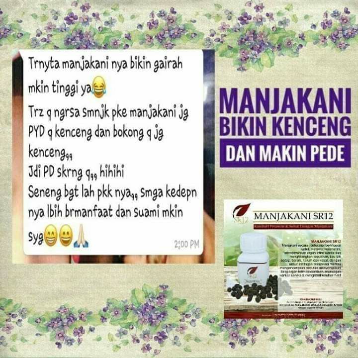 Ternyata Manjakani SR12 bikin sesuatu juga ya🤗🤩Biarkan testimoni yang bicara🤐Tuh jangan sibuk moles wajah aja ya..barang berharga juga perlu dirawat dan dijaga🤗 demi kebahagiaan bersama,keutuhan rumah tangga🤩🙃Ready stock: 🌹Manjakani Butir🌷manjakani kapsul🌻 Minyak bulus Wa/telegram 👉 0821-5799-8873AGEN RESMI SR12 HERBAL SKINCARE BALIKPAPAN, KAL-TIMTernyata Manjakani SR12 bikin sesuatu juga ya🤗🤩Biarkan testimoni yang bicara🤐Tuh jangan sibuk moles wajah aja ya..barang berharga juga perlu dirawat dan dijaga🤗 demi kebahagiaan bersama,keutuhan rumah tangga🤩🙃Ready stock: 🌹Manjakani Butir🌷manjakani kapsul🌻 Minyak bulus Wa/telegram 👉 0821-5799-8873AGEN RESMI SR12 HERBAL SKINCARE BALIKPAPAN, KAL-TIM