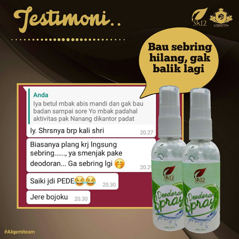 #testimoni #DEODORANT Hubungi kami AGEN RESMI  SR12  BALIKPAPAN 0821-5799-8873#testimoni #DEODORANT Hubungi kami AGEN RESMI  SR12  BALIKPAPAN 0821-5799-8873