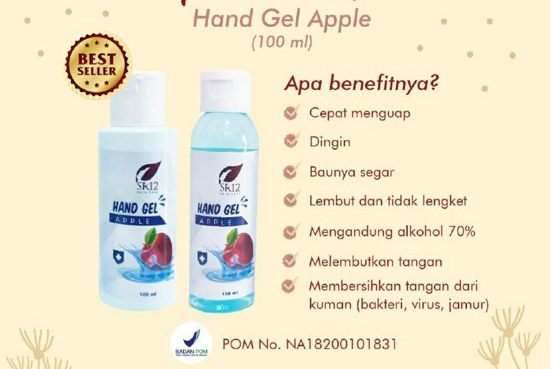 Jika bepergian atau aktifitas keluar rumah dan sulit mendapatkan air..maka gunakanlah  Hand Sanitizer /Hand Gel SR12, Hand Gel SR12 ini tidak menyebabkan kulit kering meskipun di gunakan berkali2 ya...tidak lengket, lembut di tangan, efektif membunuh kuman (virus,bakteri dan jamur),.wangi  nya segerrrr tidak menyengat🤩🥰Yuk segera beralih ke Hand Sanitizer/Hand Gel SR12.100 ml : 35 ribu menjadi 20 ribu60 ml   : 25 ribu menjadi 15 ribu#HandSaniWa/telegram👉0821-5799-8873AGEN RESMI SR12 HERBAL SKINCARE BALIKPAPAN
