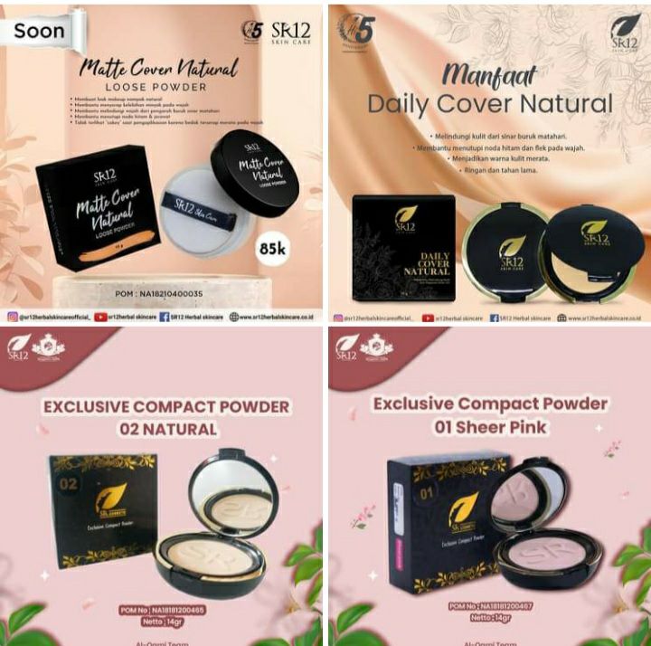 4 Serangkai Bedak Sultan Telah Hadir ya bunda and sista 🤗🤩💐Kalau bunda suka hasil yang Matte bisa pilih💖 Loose Powder (Bedak Tabur) 💖 Daily Cover Natural (Bedak Padat) Kalau bunda suka hasil yang Glowing, bisa pilih💖 Compact Powder Natural (Bedak Padat)💖 Compact Powder Sheer Pink (Bedak Padat)Buruan dipinang...stok rebutaaan...🤩