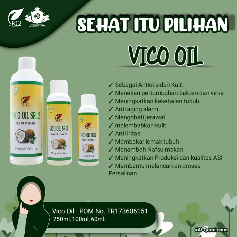 Wabah makin menyebar ? Yuk konsumsi VCO SR12 untuk tingkatkan kekebalan tubuh. Kandungan Asam Laurat di dalam mampu menjadi Imun Booster bagi tubuh kita... Sudah banyak yang membuktikan kualitas dari VCO SR12 ini.., pasien Corona sembuh dengan rutin konsumsi VCO (minyak kelapa murni)💥Kenapa mesti pilih VCO SR12  ?💥Karena VCO SR12 itu diproses dengan tehnik cold press (tanpa pemanasan) tanpa pemanasan matahari maupun kompor..Sehingga menghasilkan VCO (minyak kelapa murni) dengan kualitas terbaikVCO SR12 Itu bening, tidak keruh, tidak tengik..minyak sejuta manfaat, baik untuk kecantikan maupun kesehatan serta kuliner🤩Lo kok Kuliner??iya ..bisa tambahan untuk masak nasi biar pulen, bisa untuk bikin kue maupun bolu, cake dll🥰segera di orderr..mumpung ready ..🤩Buruan stok rebutaaan🚀Wa/telegram 👉 0821-5799-8873AGEN RESMI SR12 HERBAL SKINCARE BALIKPAPAN