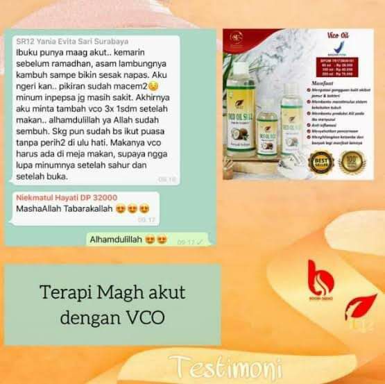 Naaah ini nih yang lagi booming nih ...VCO SR12 redakan sakit magh akut, banyak cust0mer saya yg sudah buktikan dan rasakan mujarabnya VCO SR12 ini. maasyaAllah..🤩👍Yuk sekarang giliran kamu. Wa/telegram 👉0821-5799-8873AGEN RESMI SR12 HERBAL SKINCARE BALIKPAPAN