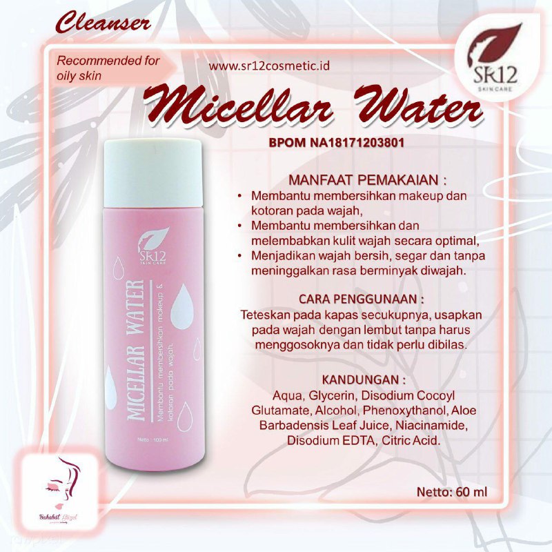 Bersih tuntas dengan sekali usapan tanpa perlu di bilas lagi, tanpa meninggalkan rasa berminyak,  😱Keren kan ?? Yuk segera dimiliki.Ready ya ...InsyaAllah FAST respon🤩🤩🤩Wa/telegram 👉0821-5799-8873AGEN RESMI SR12 HERBAL SKINCARE BALIKPAPAN, KAL-TIM