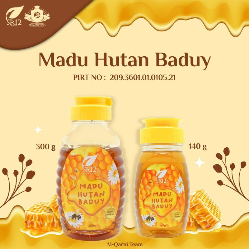 Madu Hutan Baduy SR12 ini asli diambil dari lebah liar yang hidup di hutan Baduy, bukan dari lebah ternak lo ya...🤗 jadi keaslian dan khasiat nya tetap terjaga karena lebah liar ini menghisap nextar dari berbagai jenis bunga liar yang hidup dihutan Baduy, sehingga madu asli Hutan Baduy SR12 ini berbeda dengan madu asli lainnya, manis nya ENAK tidak bikin ENEK,  ASLI TANPA CAMPURAN APAPUN🤩Yuk segera di incip-inciip ...rasakan sensasi dan khasiatnya.TOP MARKOTOP 👍👍👍Pastikan udah tersedia di rumahnya  ya bunda💐Ready STOCK🤩 🍯140 gram 🍯300 gramWa/telegram 👉0821-5799-8873AGEN RESMI SR12 HERBAL SKINCARE BALIKPAPAN, KAL-TIMMampir ke shopeeku yuk👇shopee.co.id/agenresmisr12Atau tokopedia.com/sr12balikpapanDapatkan harga terbaik sesuai katalog dan bisa gunakan voucher free ongkir dan bisa COD juga lo..🎉Madu Hutan Baduy SR12 ini asli diambil dari lebah liar yang hidup di hutan Baduy, bukan dari lebah ternak lo ya...🤗 jadi keaslian dan khasiat nya tetap terjaga karena lebah liar ini menghisap nextar dari berbagai jenis bunga liar yang hidup dihutan Baduy, sehingga madu asli Hutan Baduy SR12 ini berbeda dengan madu asli lainnya, manis nya ENAK tidak bikin ENEK,  ASLI TANPA CAMPURAN APAPUN🤩Yuk segera di incip-inciip ...rasakan sensasi dan khasiatnya.TOP MARKOTOP 👍👍👍Pastikan udah tersedia di rumahnya  ya bunda💐Ready STOCK🤩 🍯140 gram 🍯300 gramWa/telegram 👉0821-5799-8873AGEN RESMI SR12 HERBAL SKINCARE BALIKPAPAN, KAL-TIMMampir ke shopeeku yuk👇shopee.co.id/agenresmisr12Atau tokopedia.com/sr12balikpapanDapatkan harga terbaik sesuai katalog dan bisa gunakan voucher free ongkir dan bisa COD juga lo..🎉
