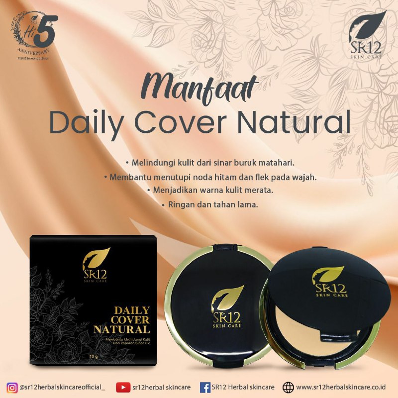 4 Serangkai Bedak Sultan Telah Hadir ya bunda and sista 🤗🤩💐👉Kalau bunda suka hasil yang Matte bisa pilih💖 Loose Powder (Bedak Tabur)  Ready💖 Daily Cover Natural (Bedak Padat) Ready👉Kalau bunda suka hasil yang Glowing, bisa pilih💖 Compact Powder Natural (Bedak padat)💖 Compact Powder Sheer Pink (Bedak Padat)Jangan sampai bedakmu membuat wajah cemongPilihlah bedak yang sudah ada foundation, pelembab dan SPFnya dan kena keringat makin glowing yaitu Bedak-bedak dari SR12 HERBAL SKINCAREUdah gitu bedak ini juga gak menutup pori-pori loh, Kurang apalagi coba.😚😍Ready STOCK 🤩WA/Telegram👉 0821-5799-8873AGEN RESMI SR12 HERBAL SKINCARE, BALIKPAPAN KALTIMBisa mampir di shopeeku ya👇shopee.co.id/agenresmisr12(Manfaatkan Voucher free ongkirmu ya dan bisa COD juga lo... 🎉🎉🎉 )GERCEEEP 🚀🚀🚀Atau bisa juga order via tokpedku👇tokopedia.com/sr12balikpapan4 Serangkai Bedak Sultan Telah Hadir ya bunda and sista 🤗🤩💐👉Kalau bunda suka hasil yang Matte bisa pilih💖 Loose Powder (Bedak Tabur)  Ready💖 Daily Cover Natural (Bedak Padat) Ready👉Kalau bunda suka hasil yang Glowing, bisa pilih💖 Compact Powder Natural (Bedak padat)💖 Compact Powder Sheer Pink (Bedak Padat)Jangan sampai bedakmu membuat wajah cemongPilihlah bedak yang sudah ada foundation, pelembab dan SPFnya dan kena keringat makin glowing yaitu Bedak-bedak dari SR12 HERBAL SKINCAREUdah gitu bedak ini juga gak menutup pori-pori loh, Kurang apalagi coba.😚😍Ready STOCK 🤩WA/Telegram👉 0821-5799-8873AGEN RESMI SR12 HERBAL SKINCARE, BALIKPAPAN KALTIMBisa mampir di shopeeku ya👇shopee.co.id/agenresmisr12(Manfaatkan Voucher free ongkirmu ya dan bisa COD juga lo... 🎉🎉🎉 )GERCEEEP 🚀🚀🚀Atau bisa juga order via tokpedku👇tokopedia.com/sr12balikpapan