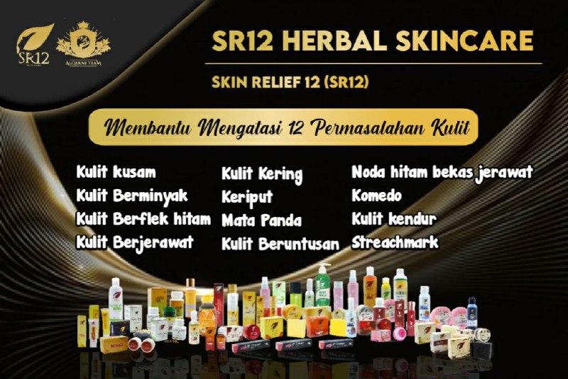 SR12 HERBAL SKINCARE,Membantu mengatasi 12 permasalahan kulit wajah dan perawatan body care serta healthy careAtasi permasalahan kulit mu dengan SR12 HERBAL SKINCARE Beauty is not a dream,  bring back your beauty.Yuk beralih ke perawatan herbal ala SR12 Segera hubungi kami:Wa/telegram 👉0821-5799-8873AGEN RESMI SR12 HERBAL SKINCARE BALIKPAPAN