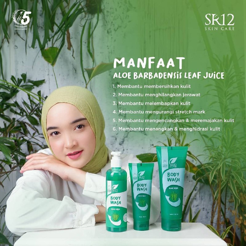 🌿💦 Pernah nggak sih setelah mandi kamu merasa kalau kulit menjadi kering dan kasar? Jika pernah, berarti kamu belum cobain Body Wash Aloe Vera  ini ya dear...🤗😁Karena Bodywash ini dapat membuat kulitmu menjadi lembab, bersih, dan sehat 😍Body Wash Aloe Vera SR12🌿💦 Sensasi mandi menyegarkanMembersihkan, melembapkan dan menghaluskan kulit tubuh mu👍🌿💦 Manfaat body wash Aloe Barbadensis leaf Juice :1. Membantu membersihkan kulit 2. Membantu menghilangkan jerawat badan3. Membantu melembabkan kulit4. Membantu mengurangi strechmark5. Membantu mengencangkan & meremajakan kulit6. Membantu menenangkan & menghidrasi kulit. Sekarang tersedia dua kemasan ya..yaitu : Kemasan Pump dan Tube , agar lebih praktis dan bisa dibawa kemana saja 🥰Ready stock 🤩🤩🤩WA/Telegram👉0821-5799-8873AGEN RESMI SR12 HERBAL SKINCARE BALIKPAPAN KAL-TIMMampir yuk👇shopee.co.id/agenresmisr12Atautokopedia.com/sr12balikpapanBisa pakai voucher free ongkir dan bisa COD juga lo... GERCEEEP🎉🎉🎉