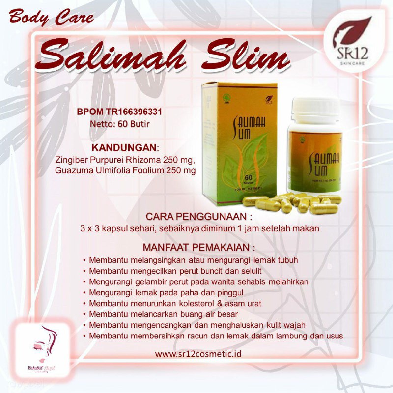 Ini  ya dears, Seabrek manfaat dari Salimah Slim SR12😱 waah...ternyata tidak hanya merontokkan lemak kotor. Tapi juga bikin kulit Cerah, halus dan mulus, juga bisa menghempaskan asam urat berlebih, kolesterol  dan racun2 dalam usus lo... Salimah slim mantuuulll👍👍👍Maka nya dulu itu saya heran waktu blum pakai lulur kopi kok kulit saya halus makin cerah ya hingga sekarang,Ternyata efek dari  Salimah Slim dan VCO SR12, apalagi sekarang rutin mandi pakai Body Wash SR12, luluran pakai lulur SR12 ..rutin 1 atau 2 kali seminggu, kulit makin cerah alami glowing semriwinggg,...duh makin cinta deh ama SR12 ❤️❤️❤️Yuks kepoin Ready ya paket peluruh lemak kotor nya.🤩WA/telegram👉0821-5799-8873AGEN RESMI SR12 HERBAL SKINCARE BALIKPAPAN KAL-TIMIni  ya dears, Seabrek manfaat dari Salimah Slim SR12😱 waah...ternyata tidak hanya merontokkan lemak kotor. Tapi juga bikin kulit Cerah, halus dan mulus, juga bisa menghempaskan asam urat berlebih, kolesterol  dan racun2 dalam usus lo... Salimah slim mantuuulll👍👍👍Maka nya dulu itu saya heran waktu blum pakai lulur kopi kok kulit saya halus makin cerah ya hingga sekarang,Ternyata efek dari  Salimah Slim dan VCO SR12, apalagi sekarang rutin mandi pakai Body Wash SR12, luluran pakai lulur SR12 ..rutin 1 atau 2 kali seminggu, kulit makin cerah alami glowing semriwinggg,...duh makin cinta deh ama SR12 ❤️❤️❤️Yuks kepoin Ready ya paket peluruh lemak kotor nya.🤩WA/telegram👉0821-5799-8873AGEN RESMI SR12 HERBAL SKINCARE BALIKPAPAN KAL-TIM