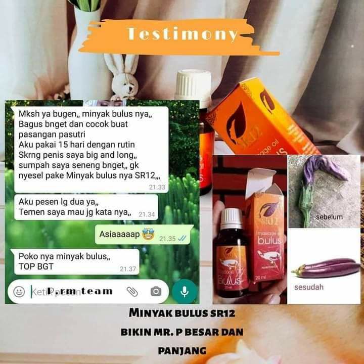 Ternyata Manjakani SR12 bikin sesuatu juga ya🤗🤩Biarkan testimoni yang bicara🤐Tuh jangan sibuk moles wajah aja ya..barang berharga juga perlu dirawat dan dijaga🤗 demi kebahagiaan bersama,keutuhan rumah tangga🤩🙃Ready stock: 🌹Manjakani Butir🌷manjakani kapsul🌻 Minyak bulus Wa/telegram 👉 0821-5799-8873AGEN RESMI SR12 HERBAL SKINCARE BALIKPAPAN, KAL-TIMTernyata Manjakani SR12 bikin sesuatu juga ya🤗🤩Biarkan testimoni yang bicara🤐Tuh jangan sibuk moles wajah aja ya..barang berharga juga perlu dirawat dan dijaga🤗 demi kebahagiaan bersama,keutuhan rumah tangga🤩🙃Ready stock: 🌹Manjakani Butir🌷manjakani kapsul🌻 Minyak bulus Wa/telegram 👉 0821-5799-8873AGEN RESMI SR12 HERBAL SKINCARE BALIKPAPAN, KAL-TIM