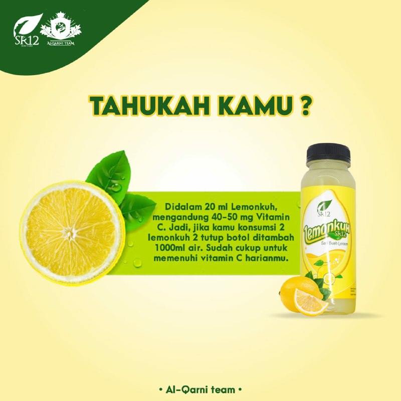 🌿Waoow masyaAllah, dengan minum 2 tutup botol lemonkuh SR12 yang di campur dg 1000 ml air, sudah cukup memenuhi kebutuhan vitamin C harianmu lo..🤩🍋🍋🍋🍋🍋🍋🍋🍋🍋🍋🍋🍋🍋🍋🌿Ga perlu repot lagi memeras lemon ya Bun sekarang tinggal tuang tersedia 2 kemasan 250ml dan 500ml, perasan air lemon asli dan kesegarannya tetap terjaga      🌿Yang paling penting banyak sekali manfaatnya selain dari untuk DAYA TAHAN TUBUH, yaitu Salah satu nya bikin kamu bebas kerutan tampak muda kembali😱🤩 MasyaAllahAsemnya segeeeeeeerrrrrr🍋🍋🍋READY semuaaaaaaaa🎉🎉🎉🍋Yang 500 ml (Ready)🍋 Yang 250 ml  (Ready)Stock rebutan buangeeeet👍WA/Telegram👉0821-5799-8873AGEN RESMI SR12 HERBAL SKINCARE, BALIKPAPAN KALTIMIntips shopeeku yuks:shopee*co*id/agenresmisr12Atau tokpedku👇tokopedia*com/sr12balikpapan________Untuk masuk link toko ⤴️ (*) ganti (.)Bisa pakai voucher/kupon free ongkir Lo...dan bisa COD juga lo...Kalau yg mau pengiriman instan/hari itu juga langsung sampe , bisa pesan lewat tokopediaku ya..pilih GO SEND🌿Waoow masyaAllah, dengan minum 2 tutup botol lemonkuh SR12 yang di campur dg 1000 ml air, sudah cukup memenuhi kebutuhan vitamin C harianmu lo..🤩🍋🍋🍋🍋🍋🍋🍋🍋🍋🍋🍋🍋🍋🍋🌿Ga perlu repot lagi memeras lemon ya Bun sekarang tinggal tuang tersedia 2 kemasan 250ml dan 500ml, perasan air lemon asli dan kesegarannya tetap terjaga      🌿Yang paling penting banyak sekali manfaatnya selain dari untuk DAYA TAHAN TUBUH, yaitu Salah satu nya bikin kamu bebas kerutan tampak muda kembali😱🤩 MasyaAllahAsemnya segeeeeeeerrrrrr🍋🍋🍋READY semuaaaaaaaa🎉🎉🎉🍋Yang 500 ml (Ready)🍋 Yang 250 ml  (Ready)Stock rebutan buangeeeet👍WA/Telegram👉0821-5799-8873AGEN RESMI SR12 HERBAL SKINCARE, BALIKPAPAN KALTIMIntips shopeeku yuks:shopee*co*id/agenresmisr12Atau tokpedku👇tokopedia*com/sr12balikpapan________Untuk masuk link toko ⤴️ (*) ganti (.)Bisa pakai voucher/kupon free ongkir Lo...dan bisa COD juga lo...Kalau yg mau pengiriman instan/hari itu juga langsung sampe , bisa pesan lewat tokopediaku ya..pilih GO SEND